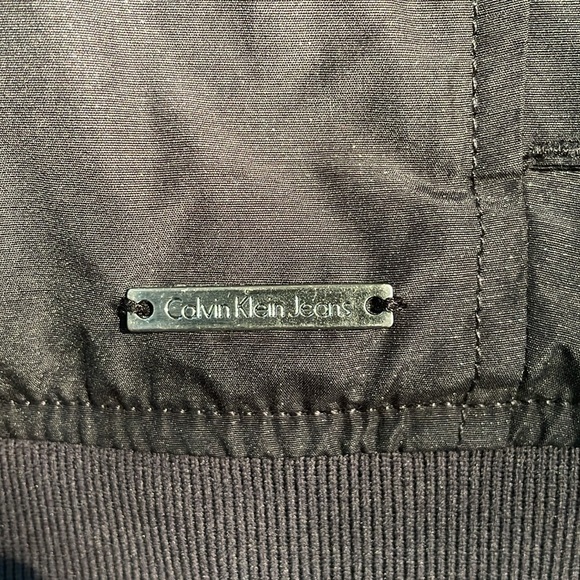 Black Calvin Klein bomber jacket - Picture 3 of 6